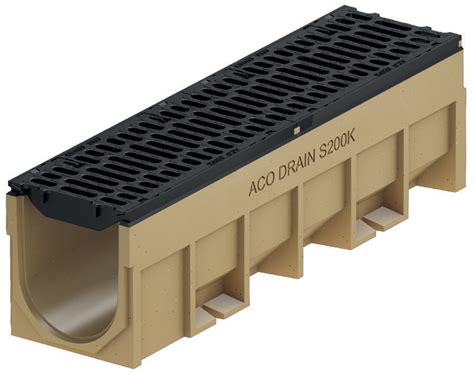 200mm wide aco drain.